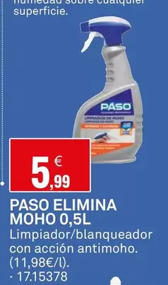 Paso - Elimina Moho