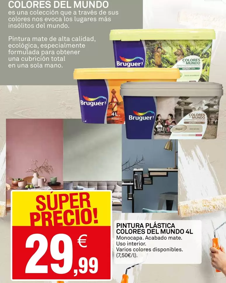 Bruguer - Pintura Plástica Colores Del Mundo