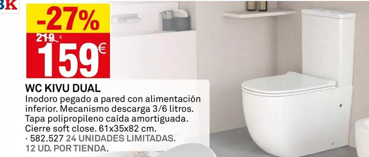 BricoKing - WC Kivu Dual