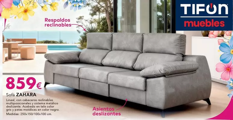 Sofá Zahara