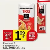 Gallo - Plumas N° 6 O Spaghetti N° 3