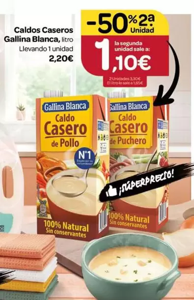 Gallina Blanca - Caldos Caseros