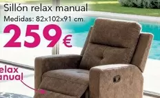 Sillón Relax Manual