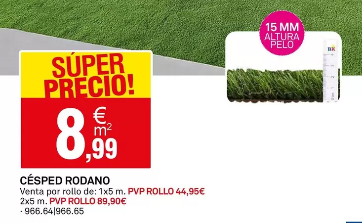 BricoKing - Césped Rodano