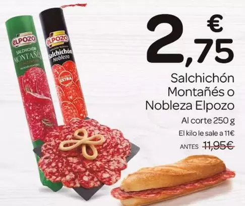 Elpozo - Salchichon Montanes O Nobleza