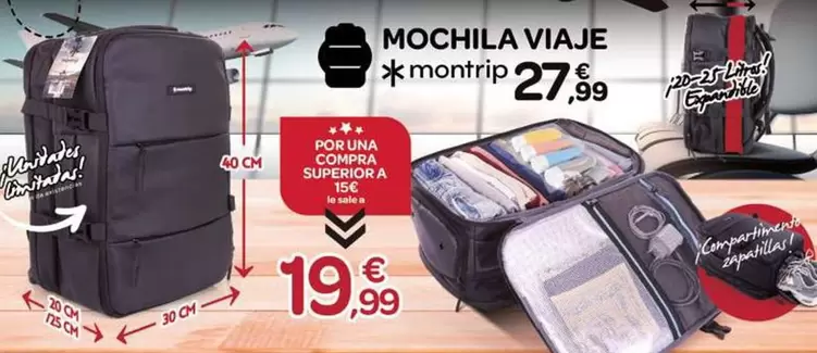 Montrip - Mochila Viaje