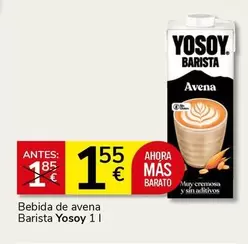 YoSoy - Bebida De Avena Barista