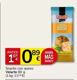 Velarte - Snacks Con Queso