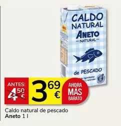 Aneto - Caldo Natural De Pescado