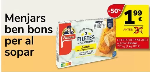 Findus - Filetes De Pescado Di Limon