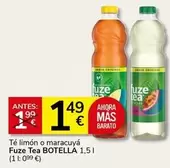 Fuze Tea - Té Limón O Maracuya