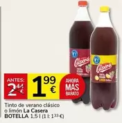 La Casera - Tinto De Verano Clasico O Limon Botella