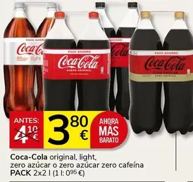 Coca-Cola - Original, Light, Zero Azucar O Zero Azucar Zero Cafeina