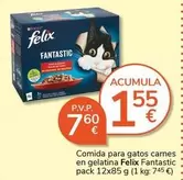 Felix - Comida Para Gatos Carnes En Gelatina Fantastic