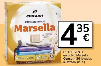 Consum - Detergente En Polvo Marsella