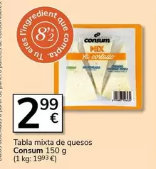 Consum - Tabla Mixta De Quesos