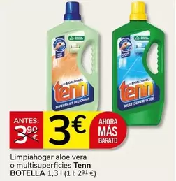 Tenn - Limpiahogar Aloe Vera O Multisuperficies