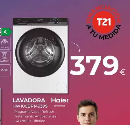 Haier - Lavadora 