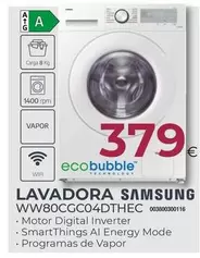 Samsung - Lavadora 