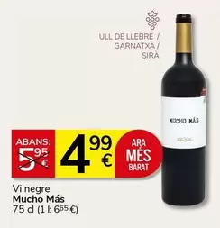 Mucho Mas - Vi Negre