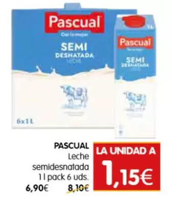 Pascual - Leche Semidesnatada