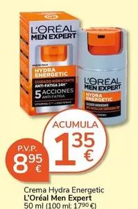 L'Oréal - Crema Hydra Energetic Men Expert