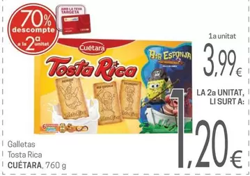 Cuétara - Galletas Tosta Rica