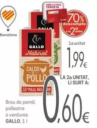 Gallo - Brou De Pernil, Pollastre O Verdures