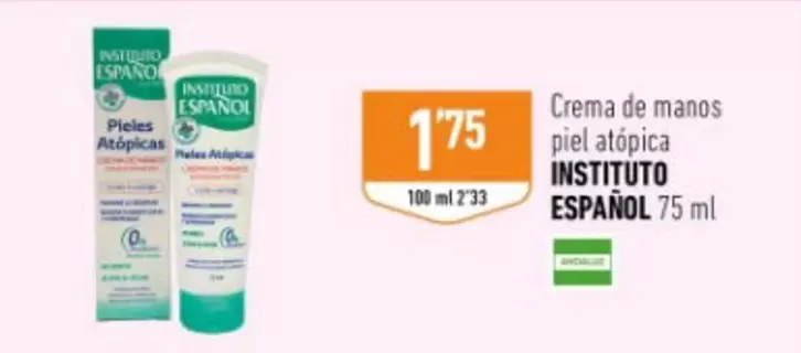 Instituto Español - Crema De Manos Piel Atopica