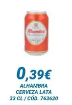 Alhambra - Cerveza Lata