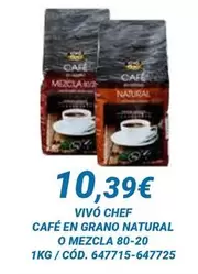 Vivó Chef - Cafe En Grano Natural O Mezcla