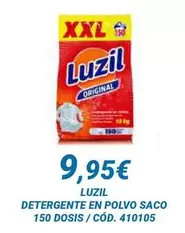 Luzil - Detergente En Polvo Saco