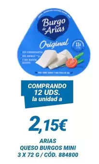 Burgo de Arias - Queso Burgos Mini