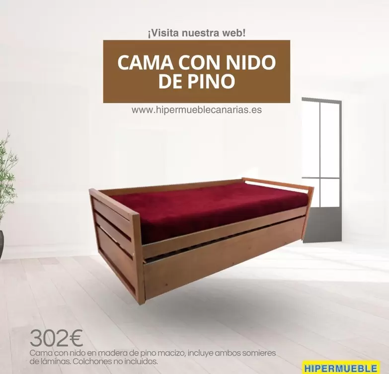 Nido - Cama Con  De Pino