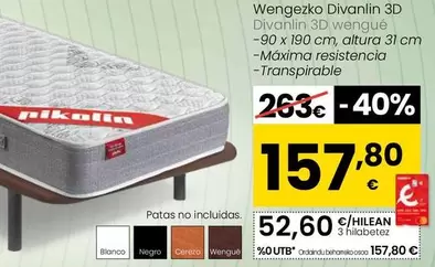 Pikolin - Divanlin 3D Wengue