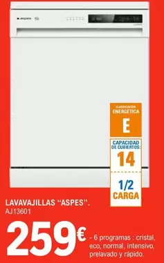 Aspes - Lavavajillas