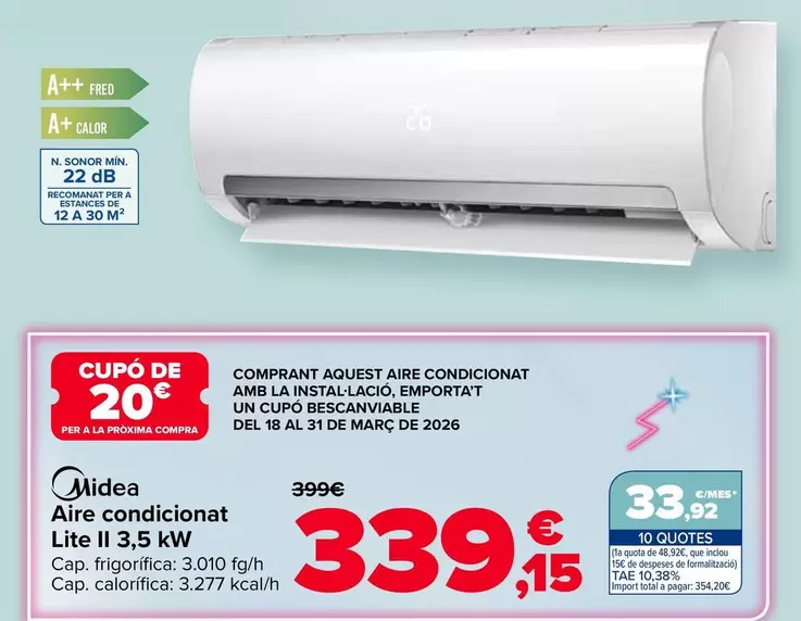 Midea - Aire Condicionat Lite II