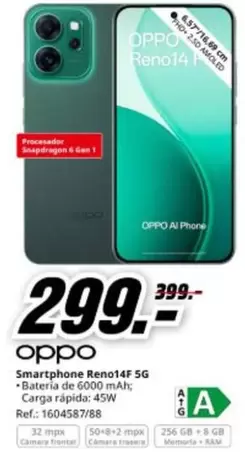 OPPO - Smartphone Reno14f 56