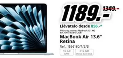 Ram - Macbook Air 13.6" Retina