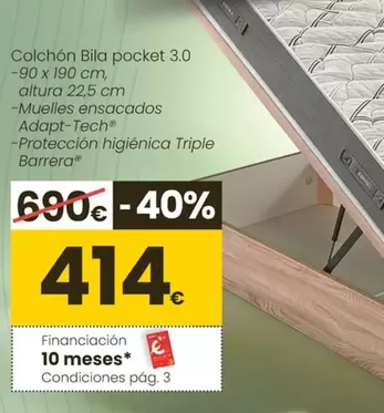 Pikolin - Colchón Bila Pocket 3.0