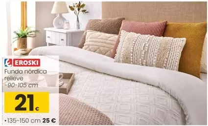 Eroski - Funda Nórdica Relieve