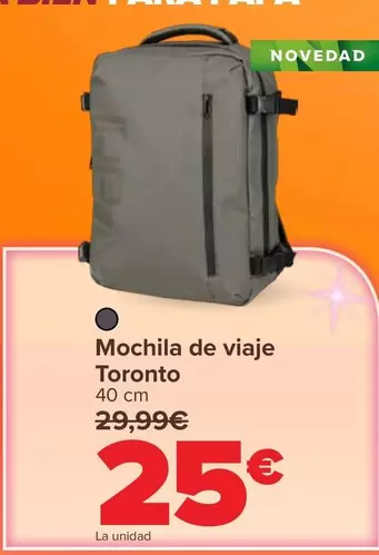 Mochila De Viaje Toronto
