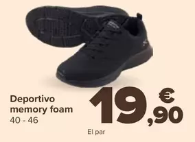 TEX - Deportivo Memory Foam