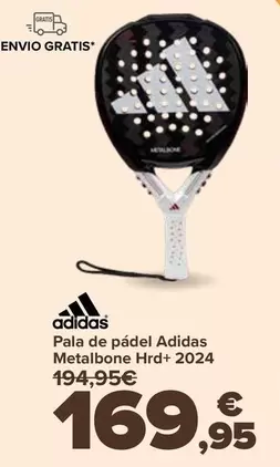 Adidas - Pala De Pádel Metalbone Hrd+ 2024