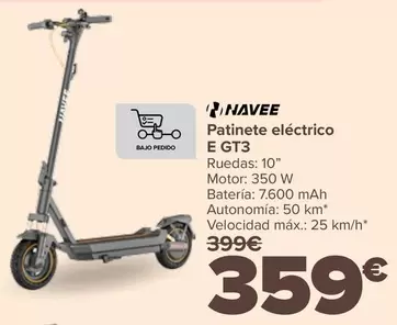 Navee - Patinete Eléctrico E GT3