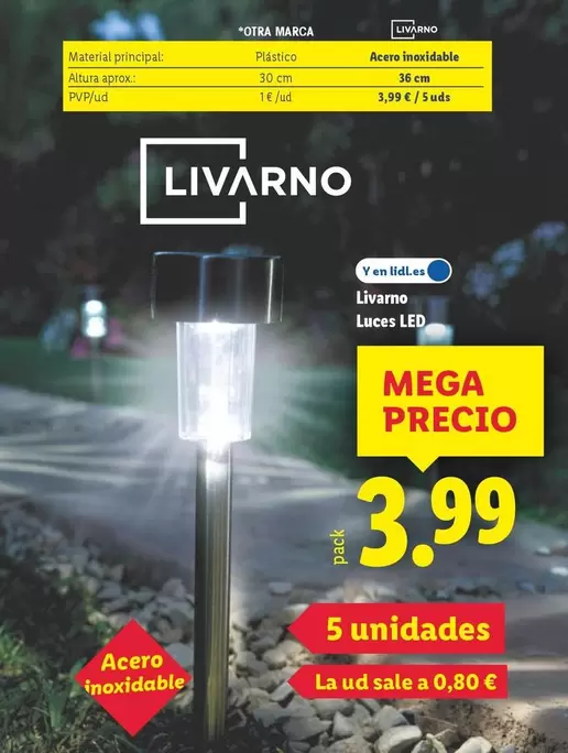 Livarno - Luces LED
