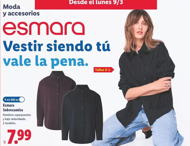 Esmara - Sobrecamisa 