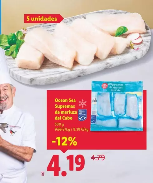 Ocean Sea - Supremas De Merluza Del Cabo