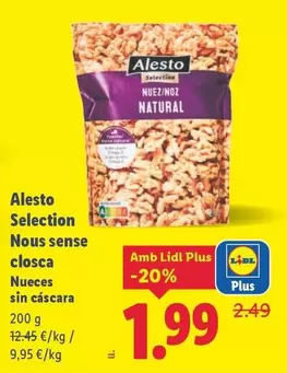 Alesto Selection - Nueces Sin Cascara