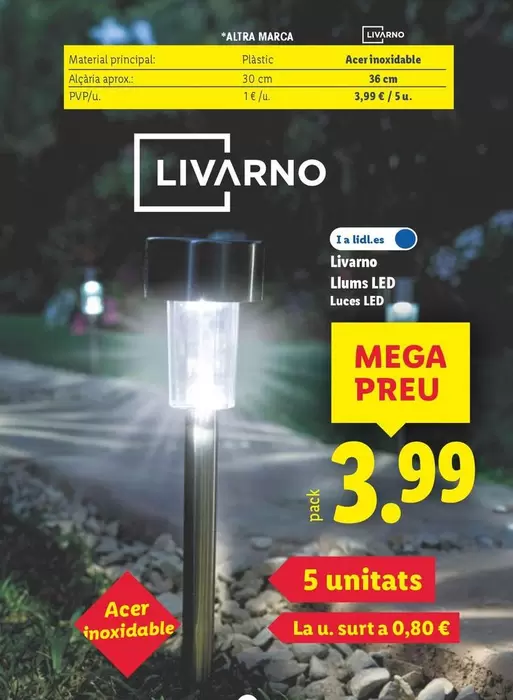 Livarno - Luces LED